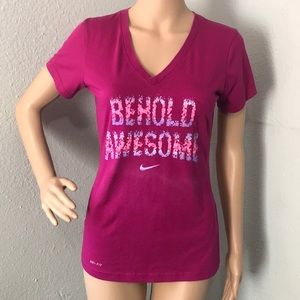 Nike DRI-FIT (BEHOLD AWESOME) Women’s Shirt